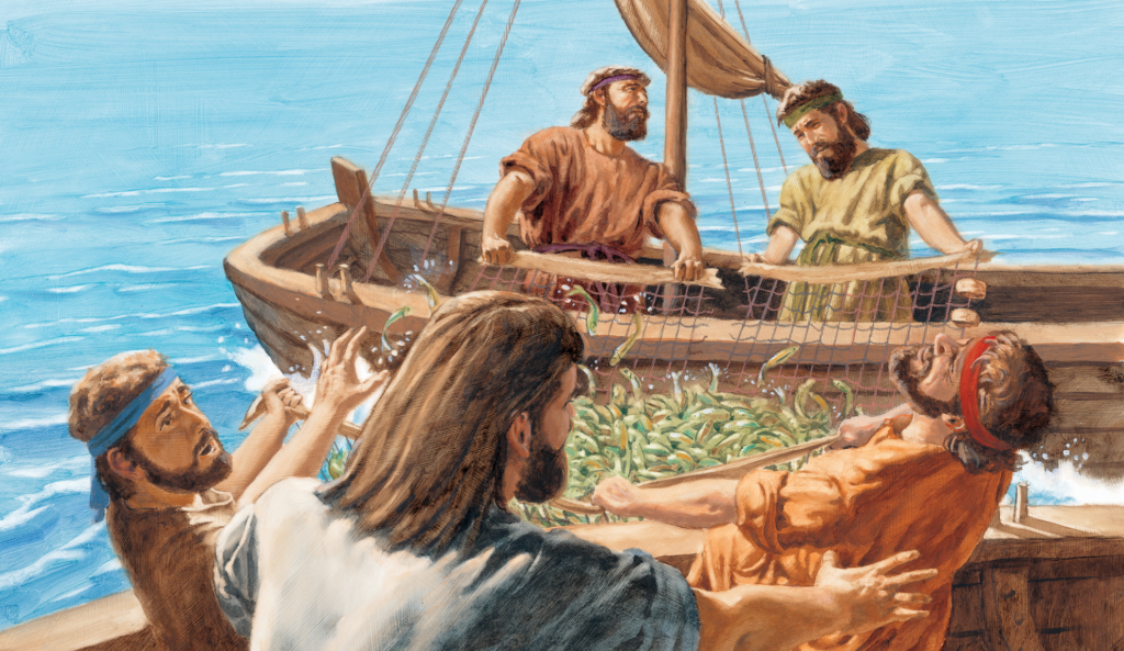 Luke 5 Catching Fish