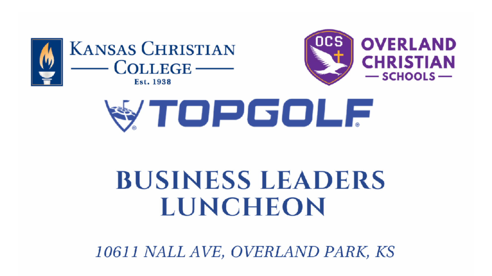 Business Leaders Luncheon At Topgolf 12.3.25